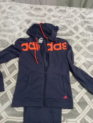 Chándal Adidas Azul y Naranja