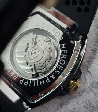 Reloj Philipp Plein Oro y Plata Esqueleto