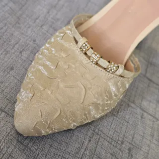 Tacones elegantes color albaricoque T37