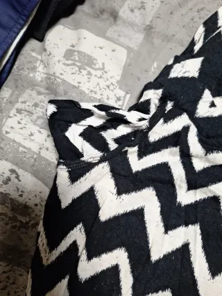 Mono estampado zigzag