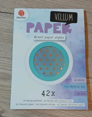 Bloc de Papel Vellum A5 - 42 Hojas