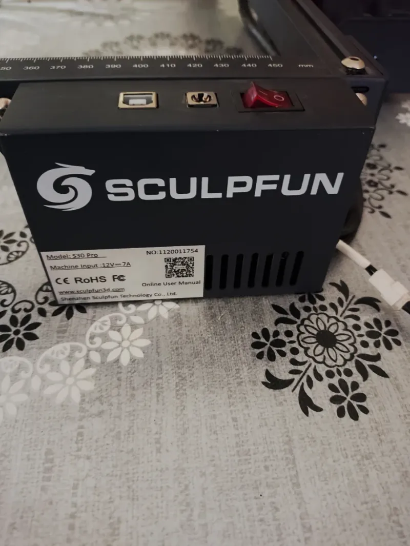 Grabadora Láser SCULPFUN S30 pro Air 10W afbeelding 2
