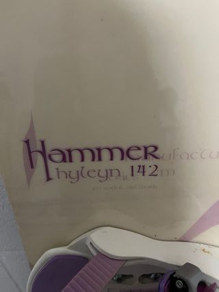 Tabla de Snowboard Hammer