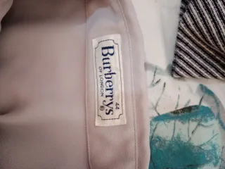 Blusa Burberrys Vintage Talla 44 Gris