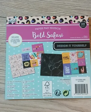 Bloc de manualidades 15x15 cm N 2