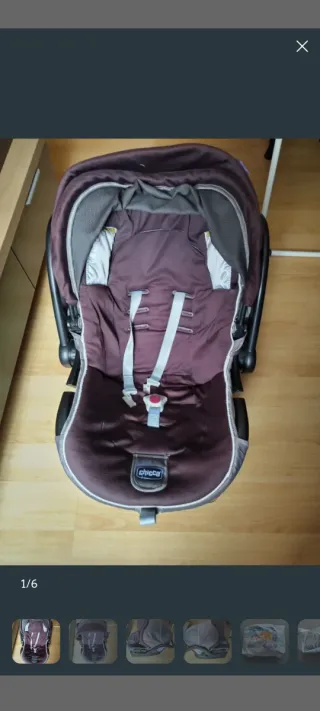 Silla de coche Chicco Grupo 0+