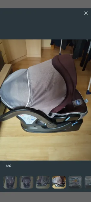 Silla de coche Chicco Grupo 0+