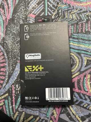 Funda MagSafe iPhone 14 Transparente