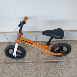 Bicicleta sin pedales Btwin Naranja