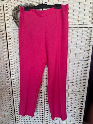 Pantalón fucsia talla XL Nuevo con etiqueta