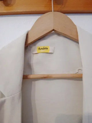 Blazer blanca Talla M Sin Estrenar