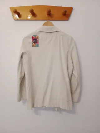 Blazer blanca Talla M Sin Estrenar
