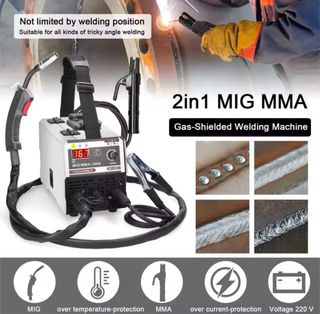 Soldador MIG/MMA 160A 2 en 1
