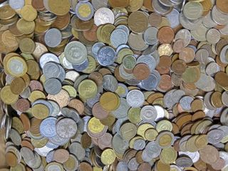 Lote monedas extranjeras