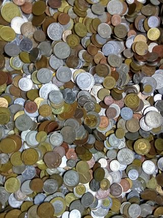 Lote monedas extranjeras