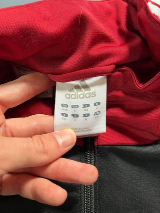 Chándal Adidas Vintage Negro/Rojo