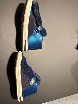 Botines Andanines Azul Talla 38