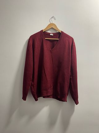 Jersey de hombre rojo