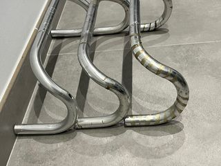 Lote manillares bicicleta aluminio 3ttt 42 44 cm