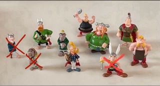 Action figure Asterix & Obelix n. 7