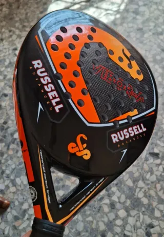Pala Padel Vibora Russell Advanced + Accesorios