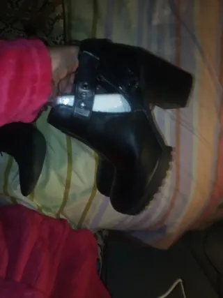 Botín Pull&Bear Talla 39 Negro