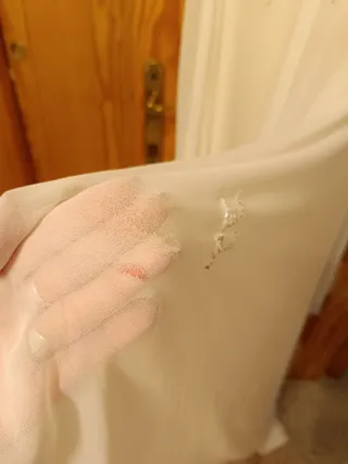 Vestido de Novia con Mangas estilo medieval