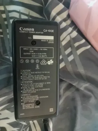 Videocámara Canon E200 8mm