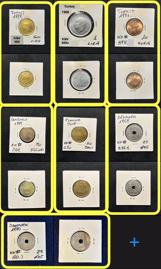 Collectible 7 Coins