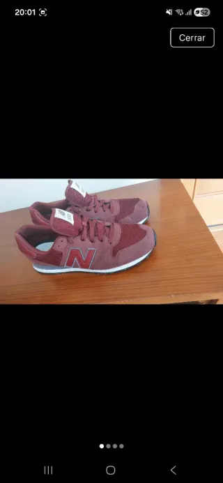 Zapatillas New Balance Burdeos