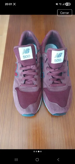 Zapatillas New Balance Burdeos