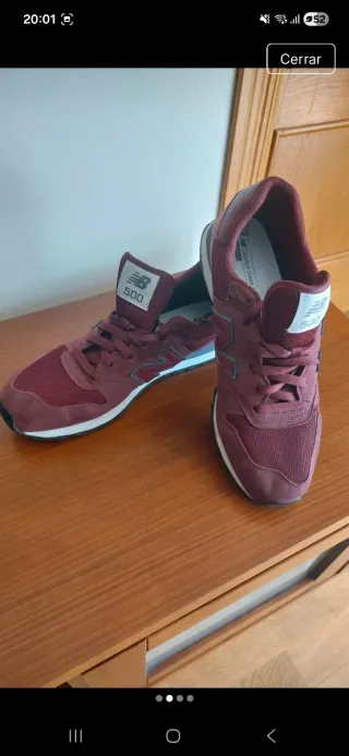 Zapatillas New Balance Burdeos