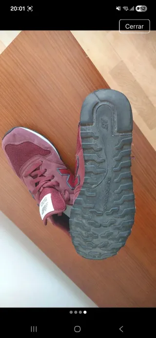 Zapatillas New Balance Burdeos