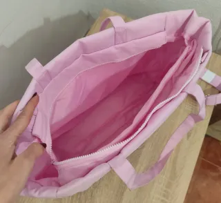 ✨ NO NEGOCIABLE ‼️  Bolso Benetton Rosa Grande