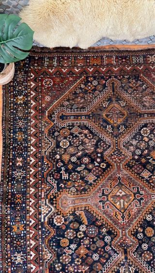 Tappeto Persiano Fatto a Mano - Lana 142x200cm