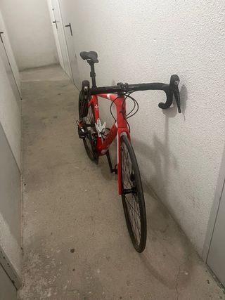 Bicicleta carretera Wilier Triestina roja