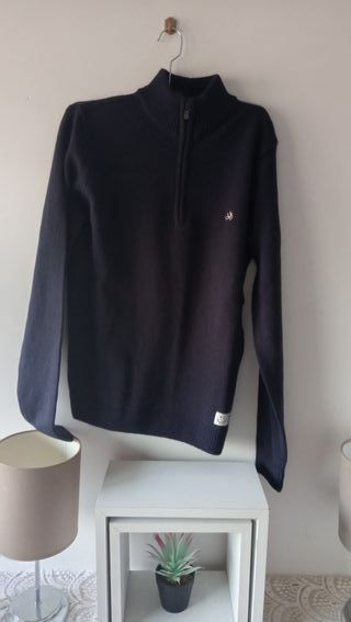 Jersey Sacoor Brothers Azul Media Cremallera