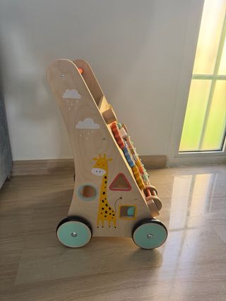 Correpasillos madera bebé primeros pasos