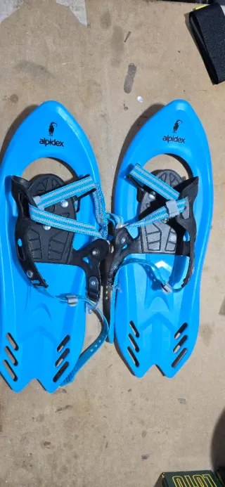 2 Pares Raquetas Nieve Niños (INOOK y ALPIDEX