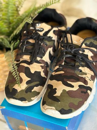 Zapatillas camuflaje hombre