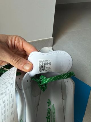 Adidas Samba Talla 38 Verde/Blanco