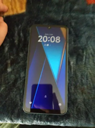 Teléfono Redmi Azul/Blanco + Funda Transparente