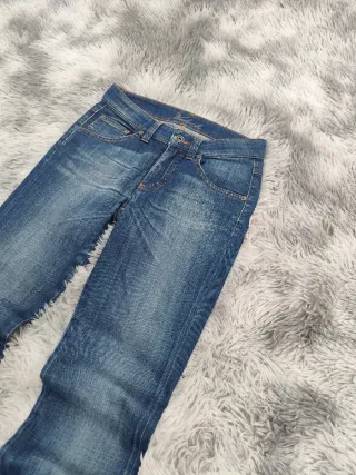 Jeans vintage Woolrich blu skinny taglia W28