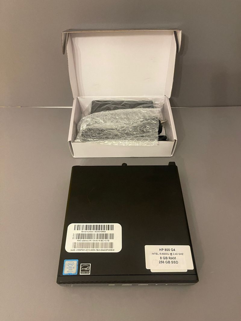 HP Elitedesk 800 G4 Mini PC afbeelding 2