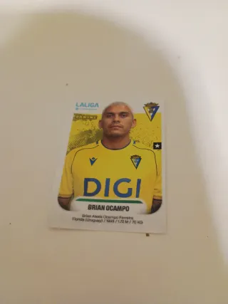 Cromo Panini LaLiga Brian Ocampo