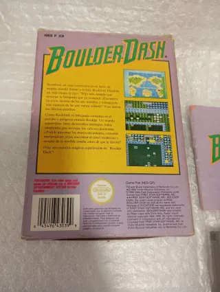 Boulder Dash Nintendo NES PAL España