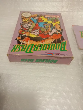 Boulder Dash Nintendo NES PAL España