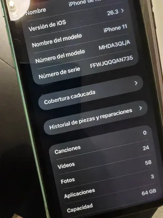 iPhone 11 64GB Verde + AirPods