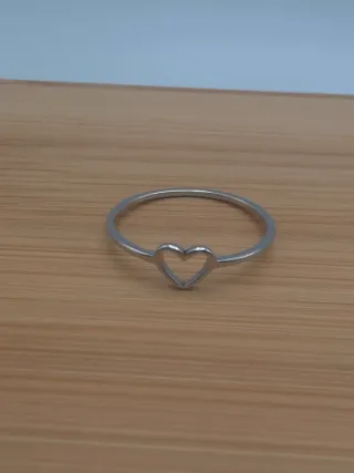 Anillo Corazón Minimalista -  talla 6,5 (53)