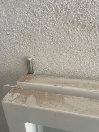 Rejas para ventanas blancas x 2.
